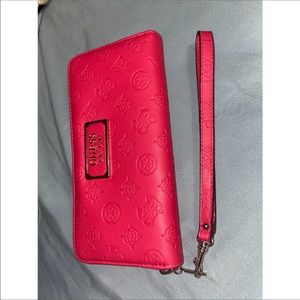 Watermelon Red Guess Wallet